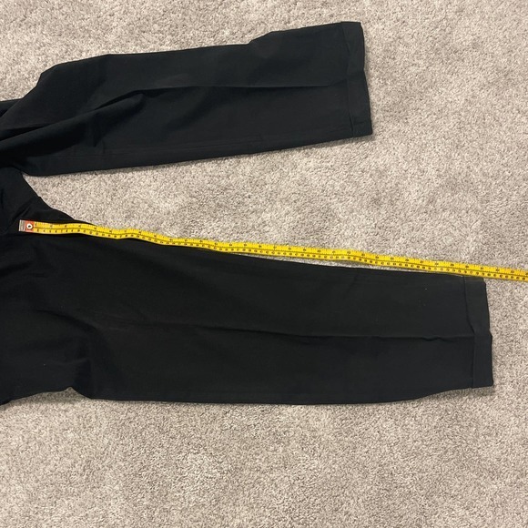 Riviera Sport Black Cotton Chinos Double Pleated Pants 34R‎ Preowned - Picture 9 of 9